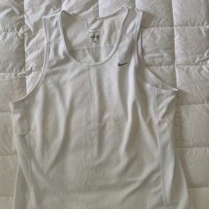 Nike DriFit Running TankTop/ Sz Large/ White